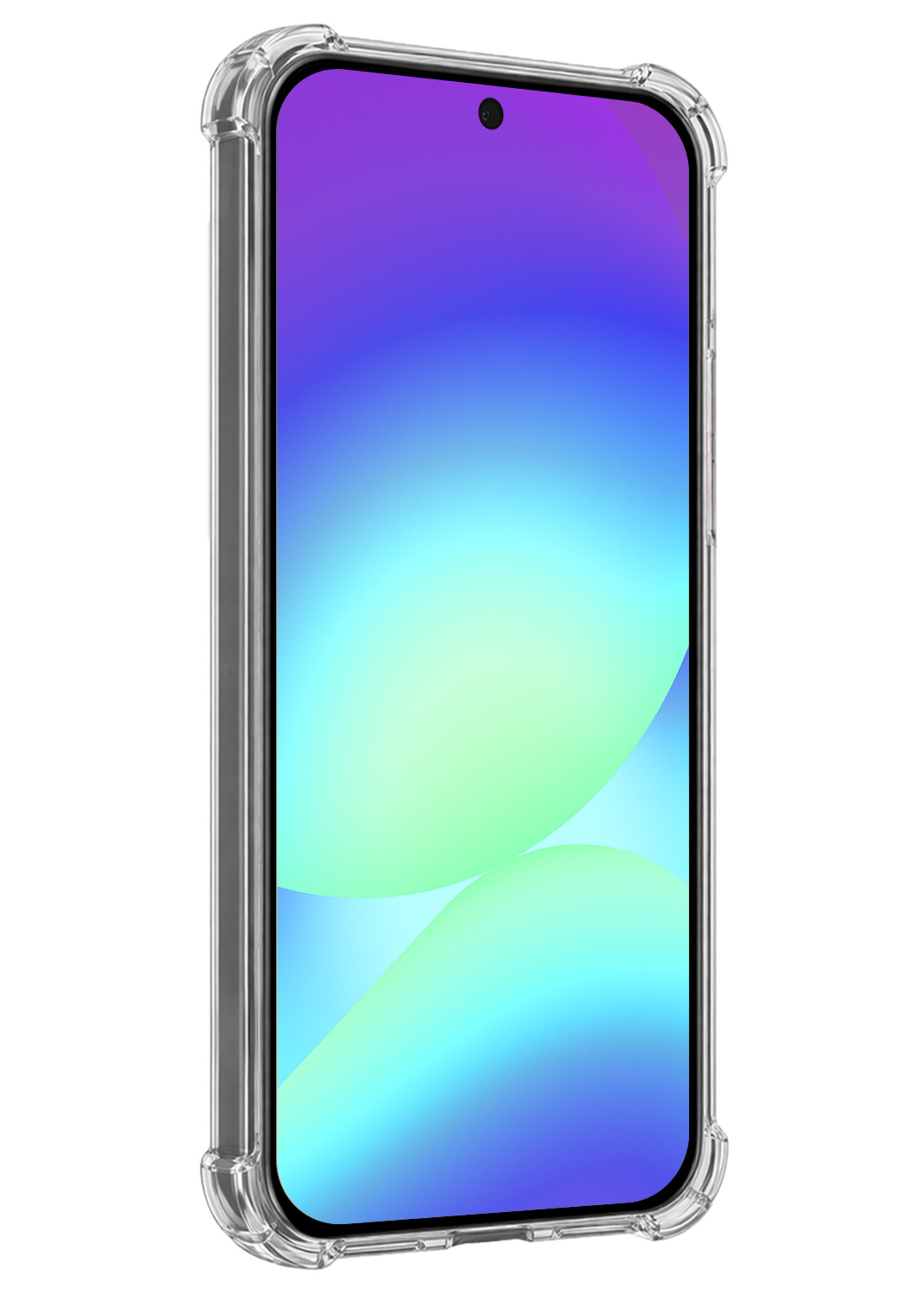 BTH BTH Samsung Galaxy A56 Magsafe Hoesje Transparant Met Screenprotector