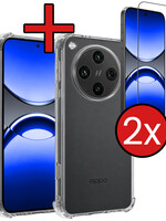 BTH BTH OPPO Find X8 Pro Hoesje Shockproof Met 2x Screenprotector