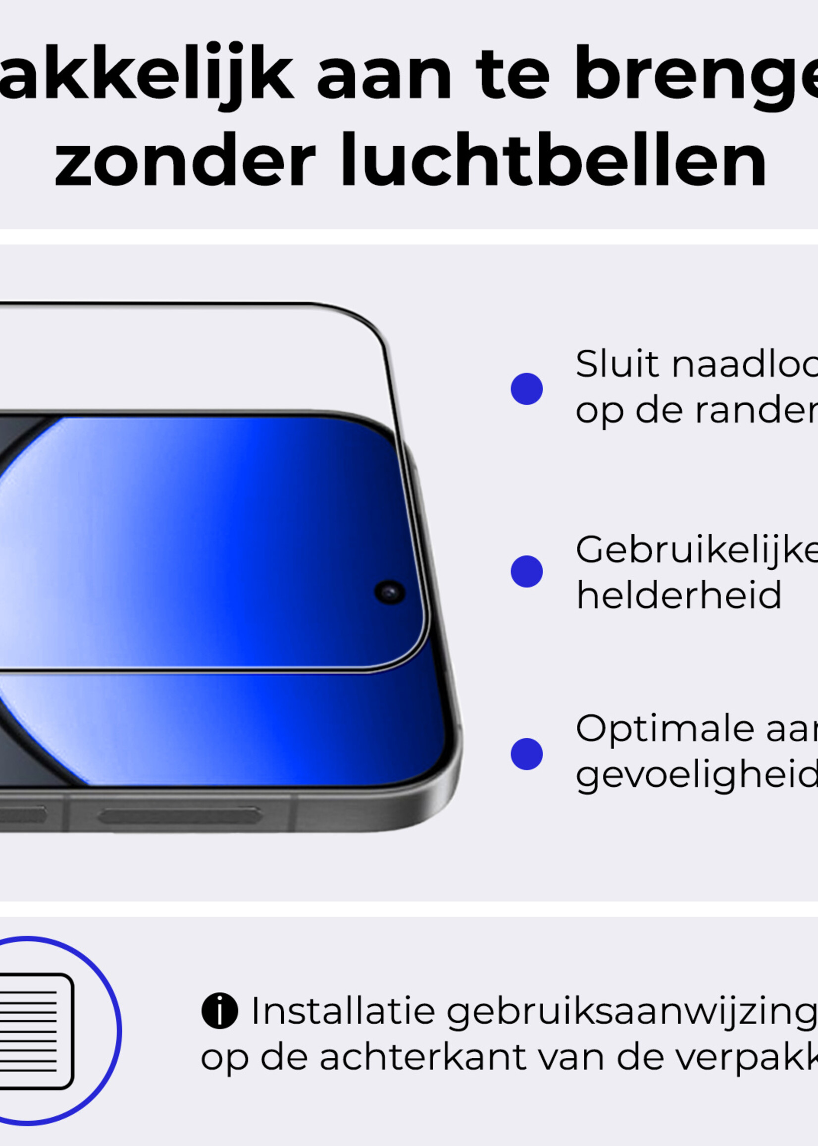 BTH BTH OPPO Find X8 Pro Hoesje Shockproof Met 2x Screenprotector