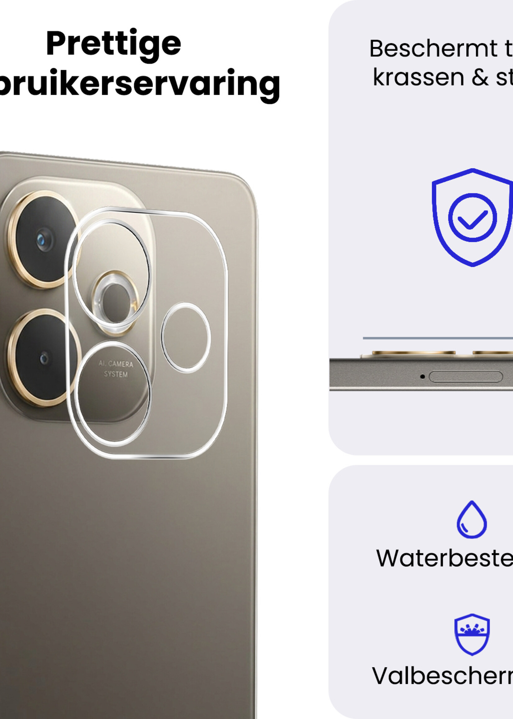 BTH BTH OPPO A5 Pro Camera Screenprotector - 2 PACK