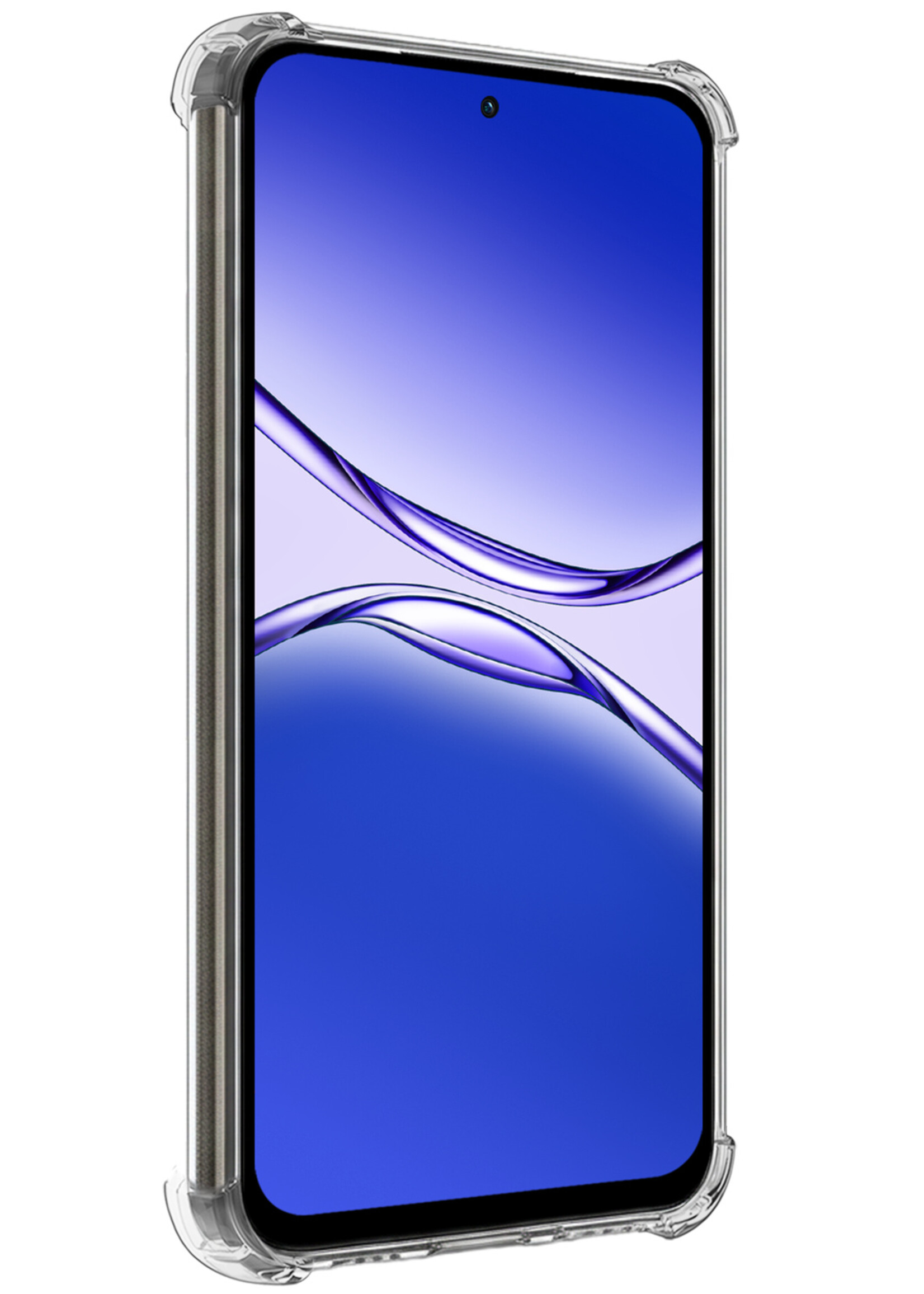 BTH BTH OPPO A5 Pro Hoesje Shockproof - Transparant - 2 PACK