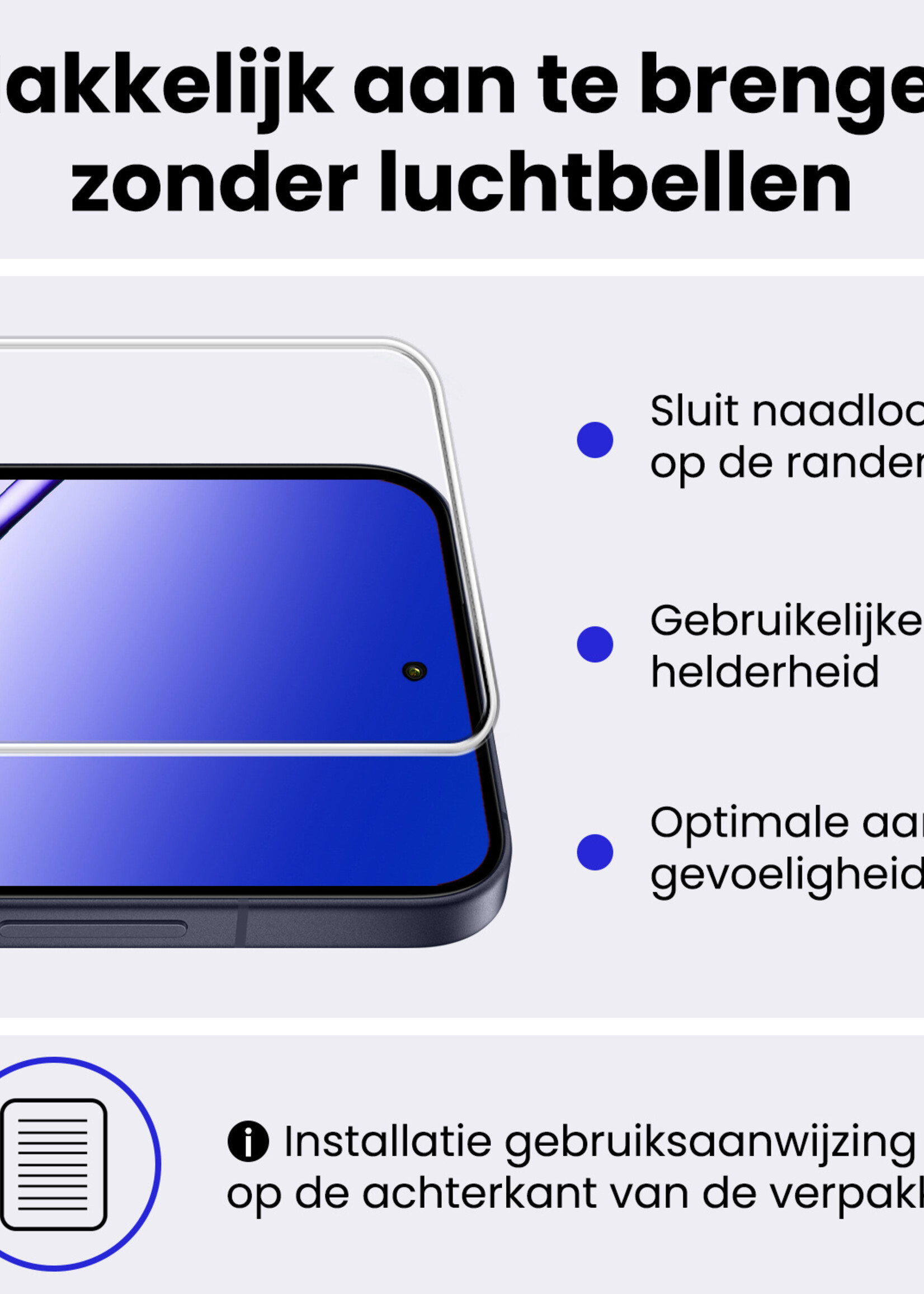 BTH BTH OPPO A5 Pro Hoesje Siliconen Met 2x Screenprotector - Transparant