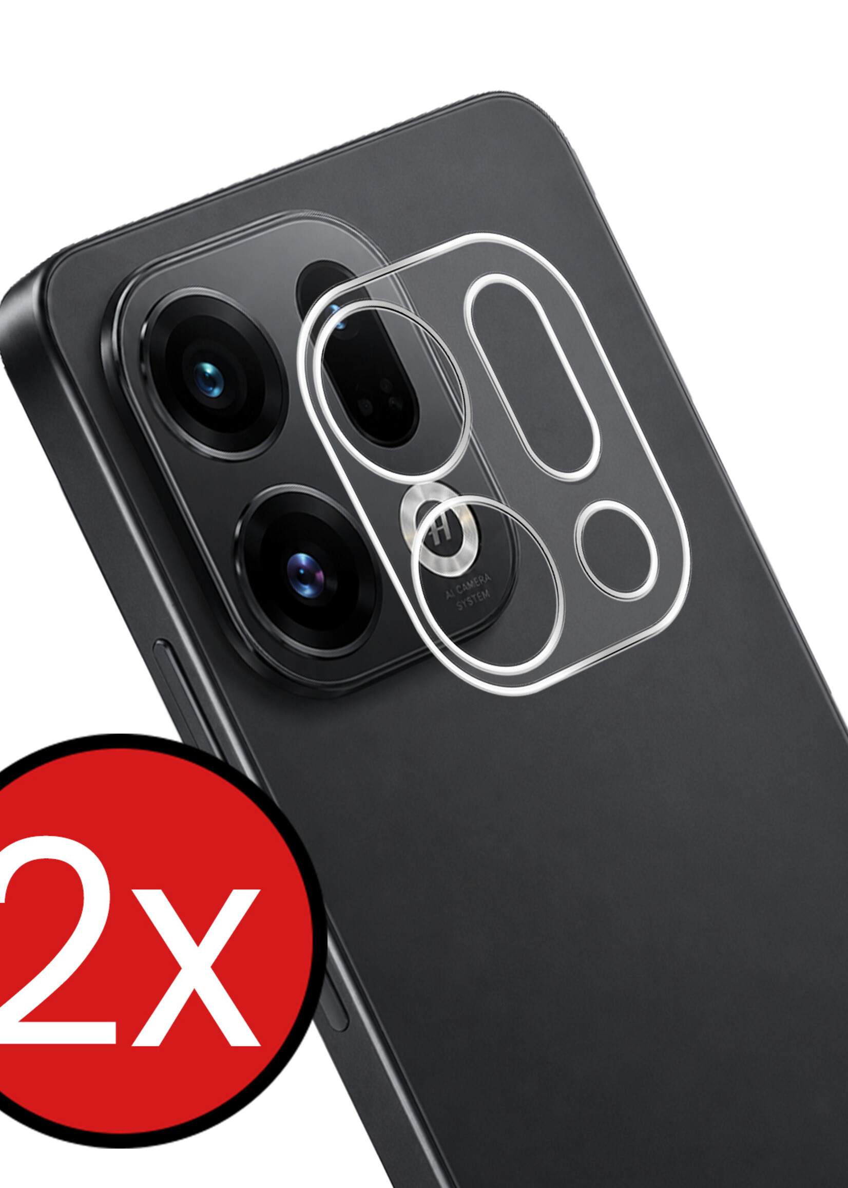 BTH BTH OPPO Find X9 Camera Screenprotector - 2 PACK