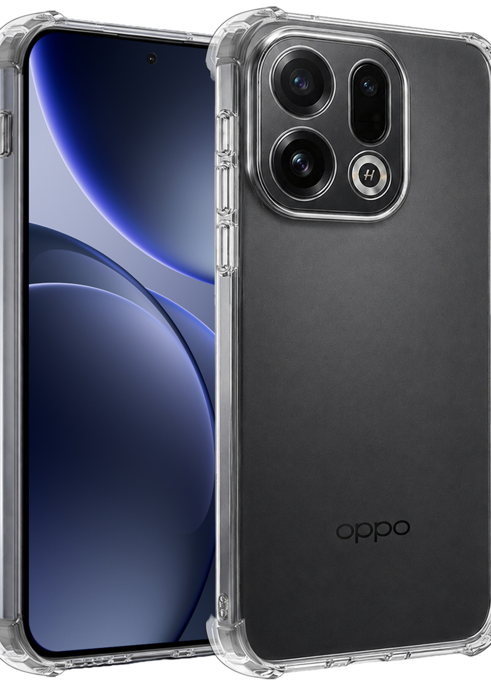 BTH BTH OPPO Find X9 Hoesje Shockproof - Transparant