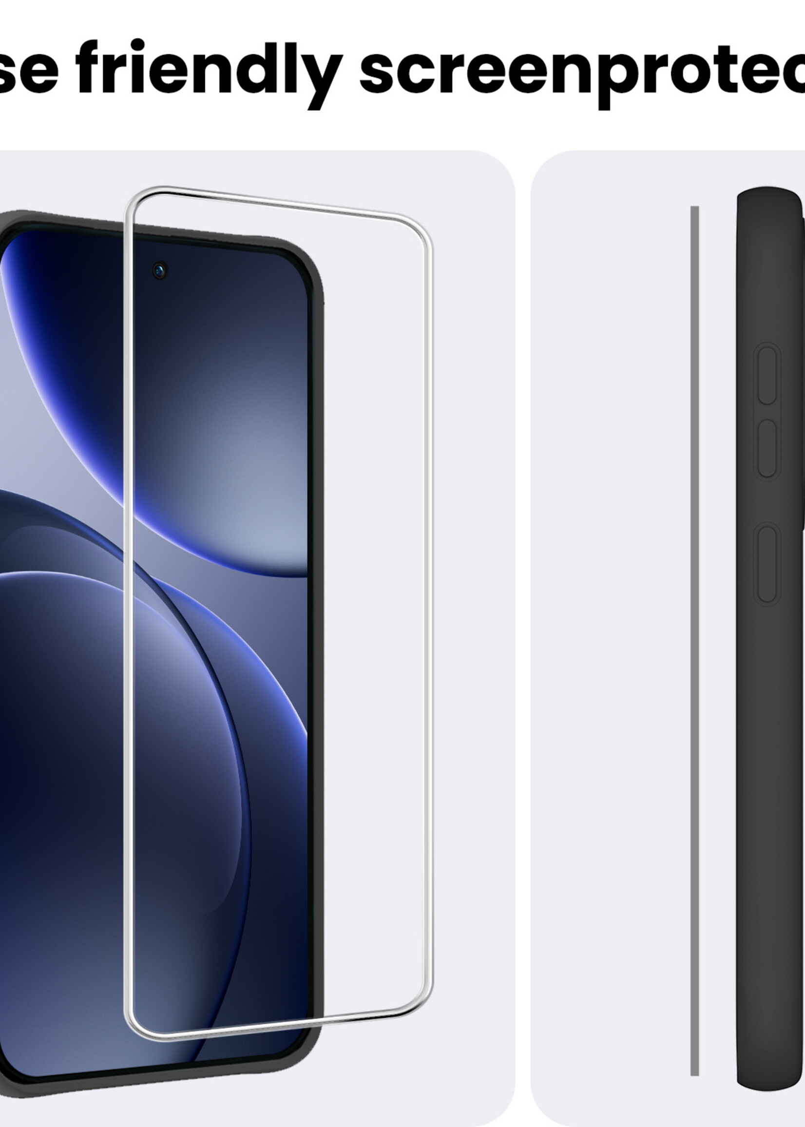 BTH BTH OPPO Find X9 Pro Screenprotector Glas - 3 PACK