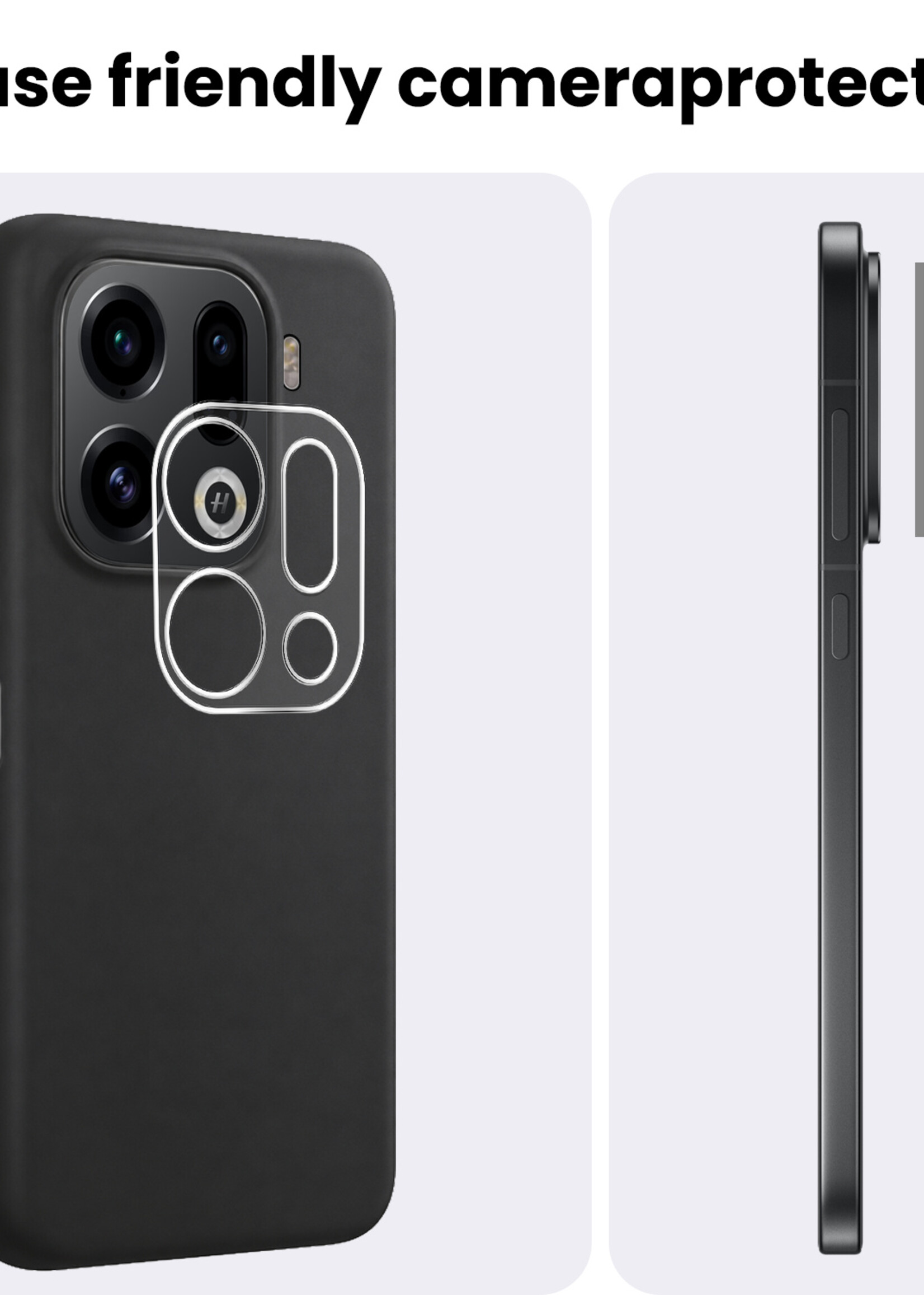 BTH BTH OPPO Find X9 Pro Camera Screenprotector - 2 PACK