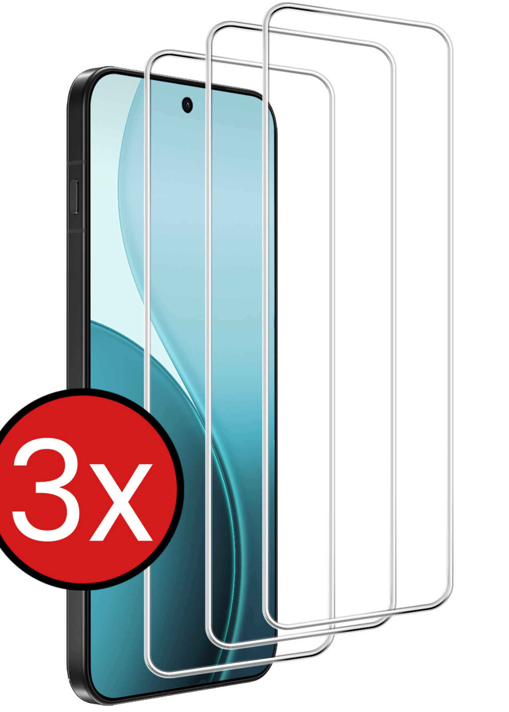 BTH BTH OPPO Reno14 Screenprotector - 3 PACK