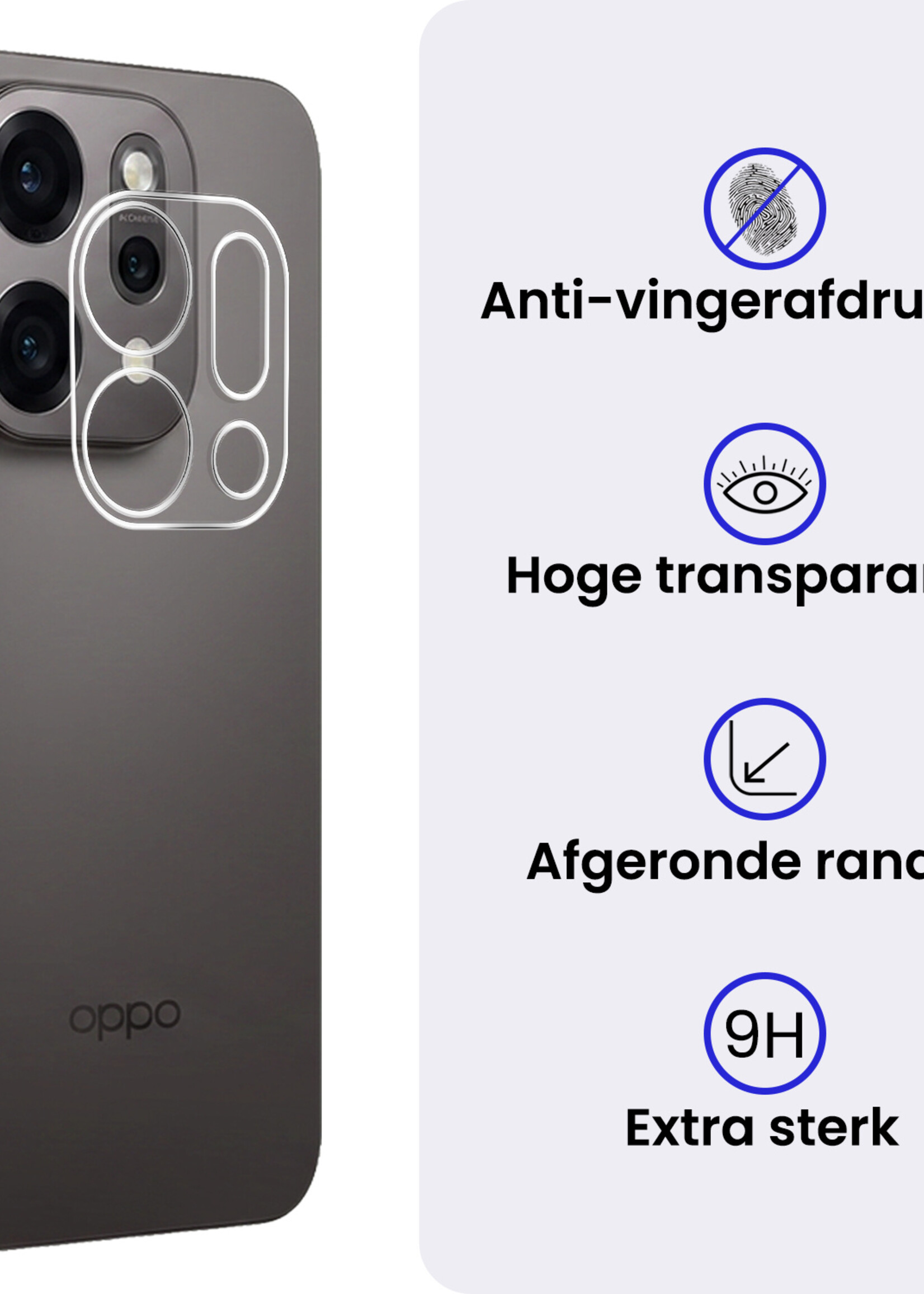 BTH BTH OPPO Reno14 Camera Screenprotector - 2 PACK