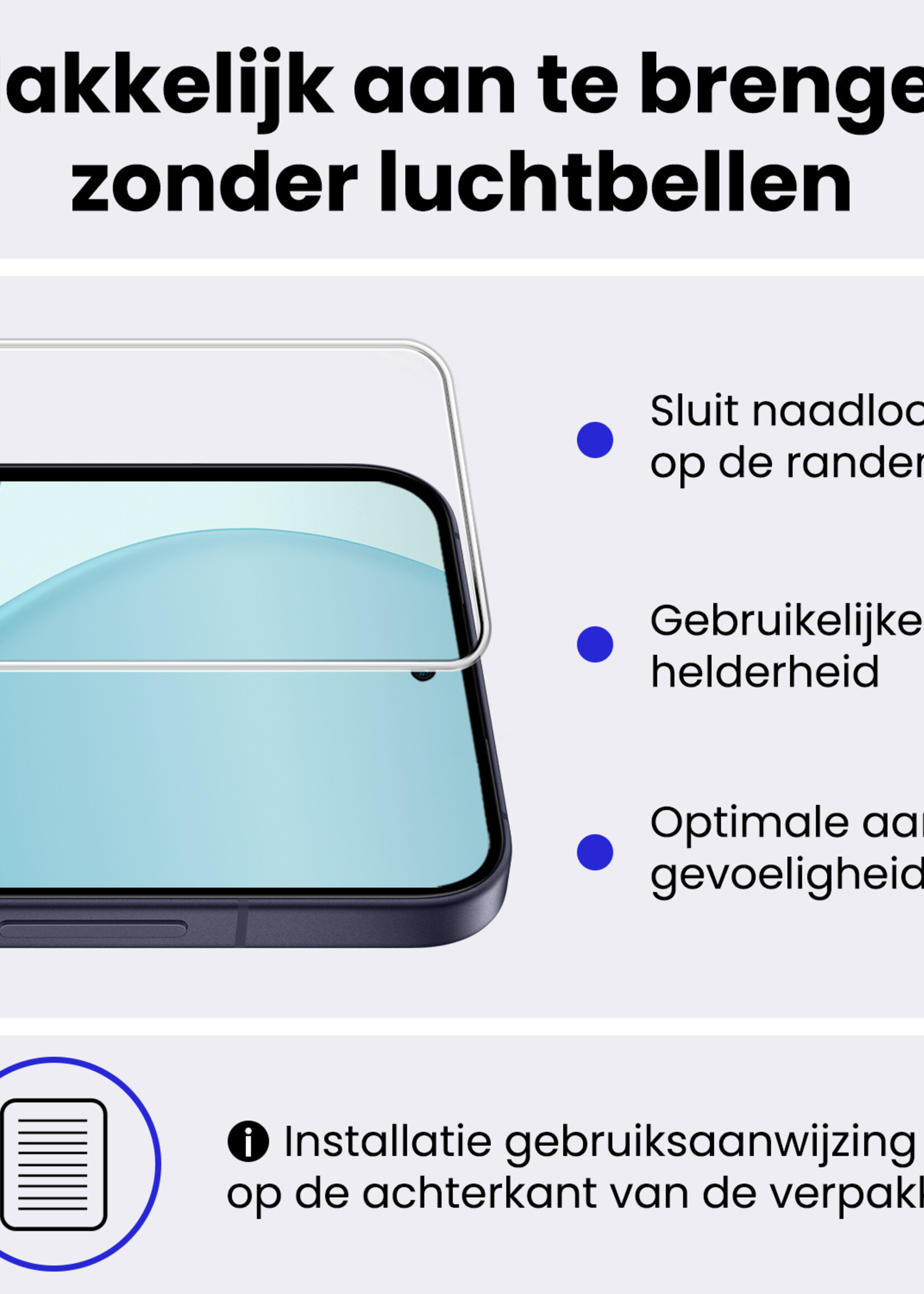 BTH BTH OPPO Reno14 Hoesje Shockproof Met 2x Screenprotector