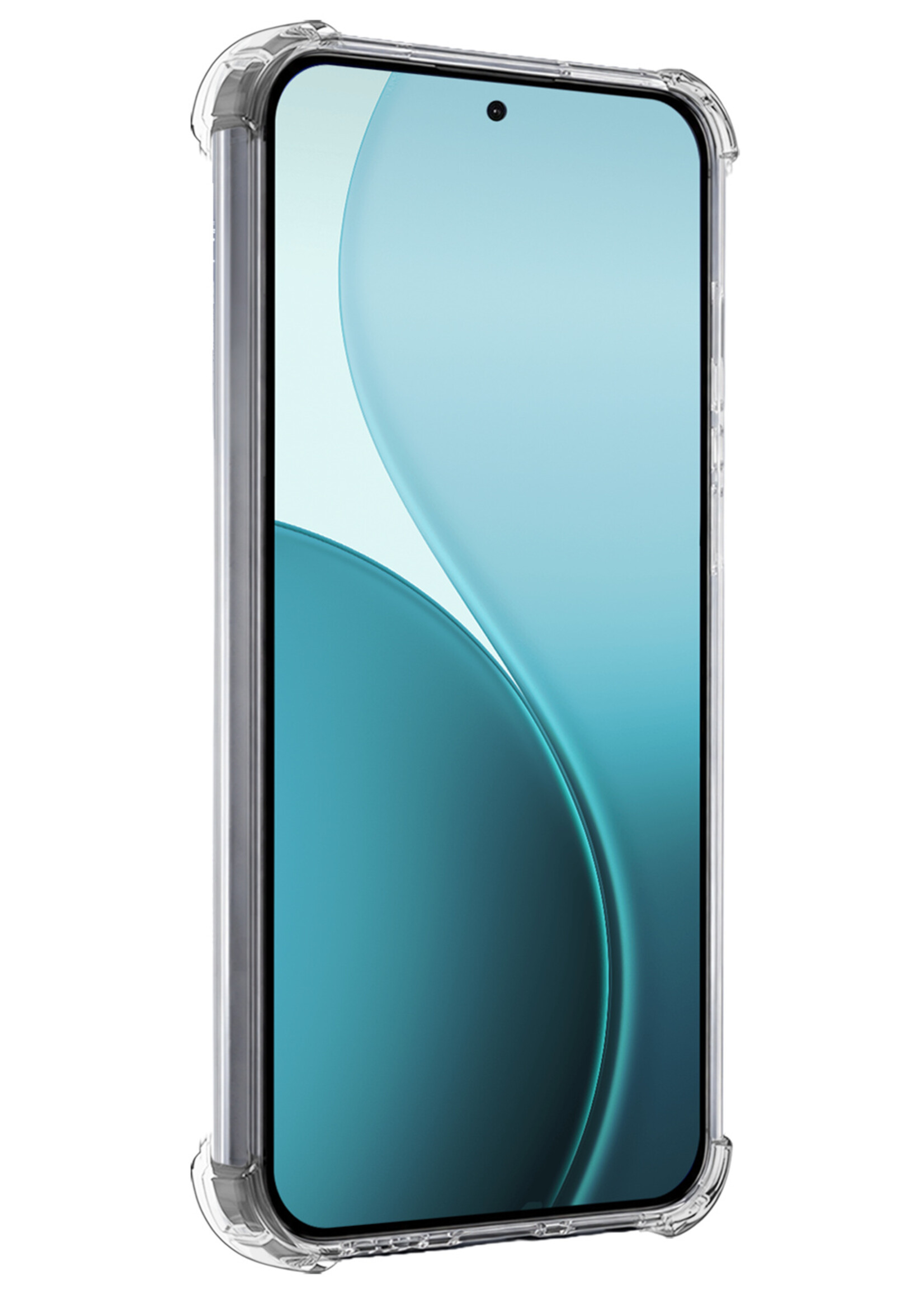 BTH BTH OPPO Reno14 Hoesje Shockproof Met 2x Screenprotector