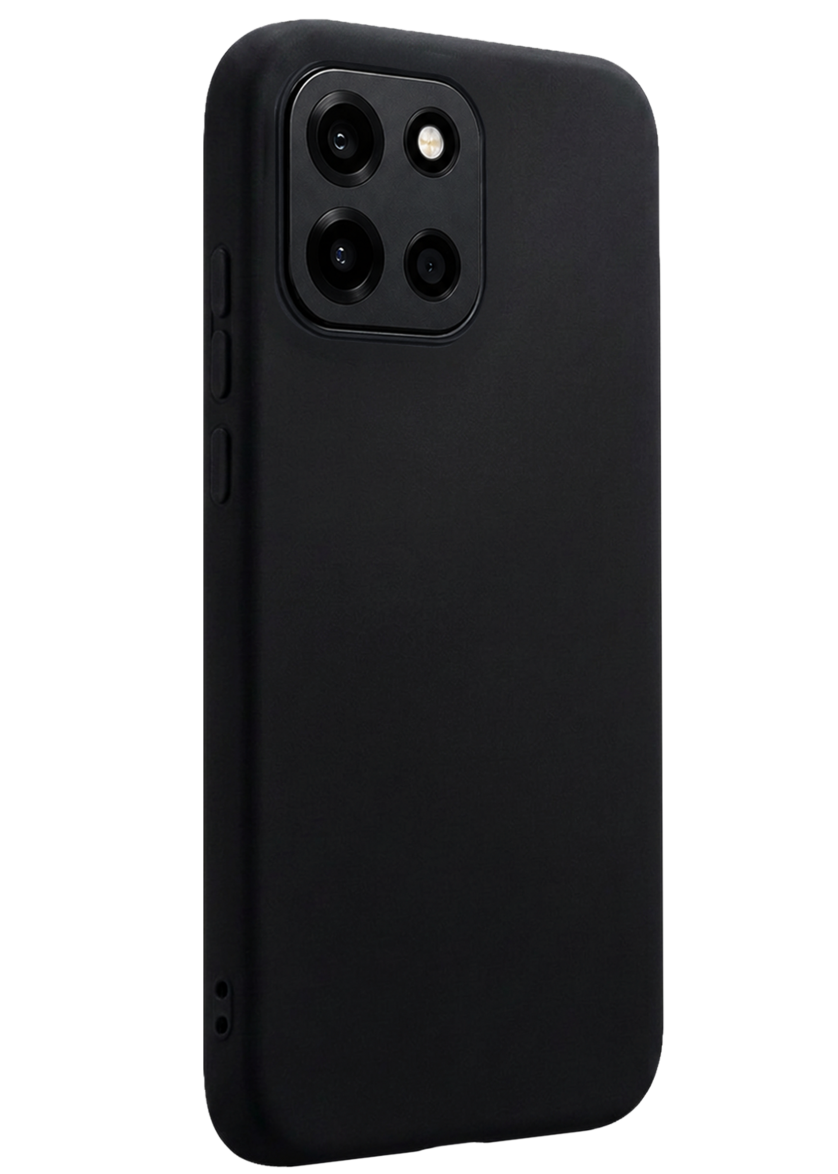 BTH BTH OnePlus Nord 6 Hoesje Siliconen - Zwart - 2 PACK