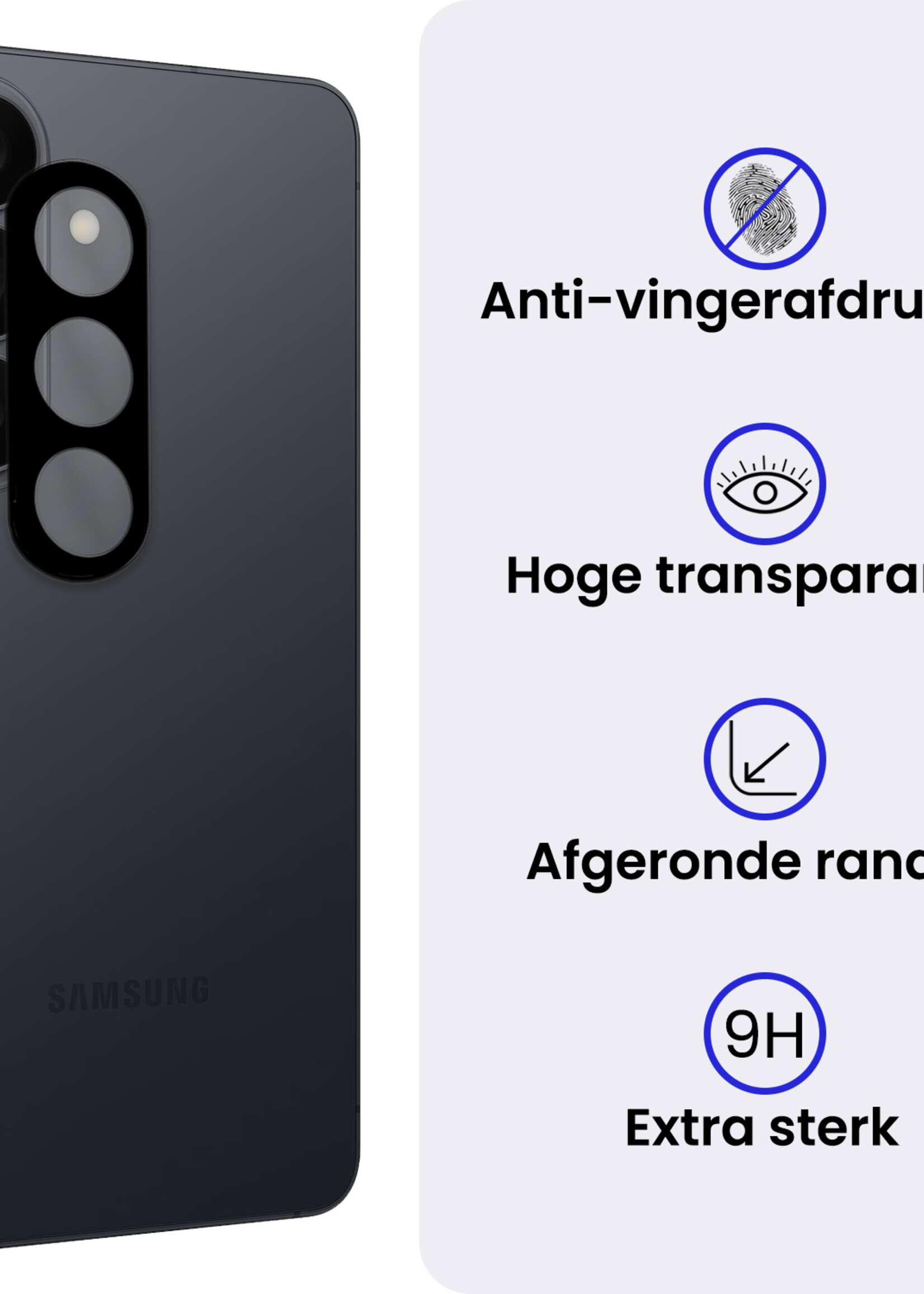 BTH BTH Samsung Galaxy S26 FE Camera Screenprotector - 3 PACK