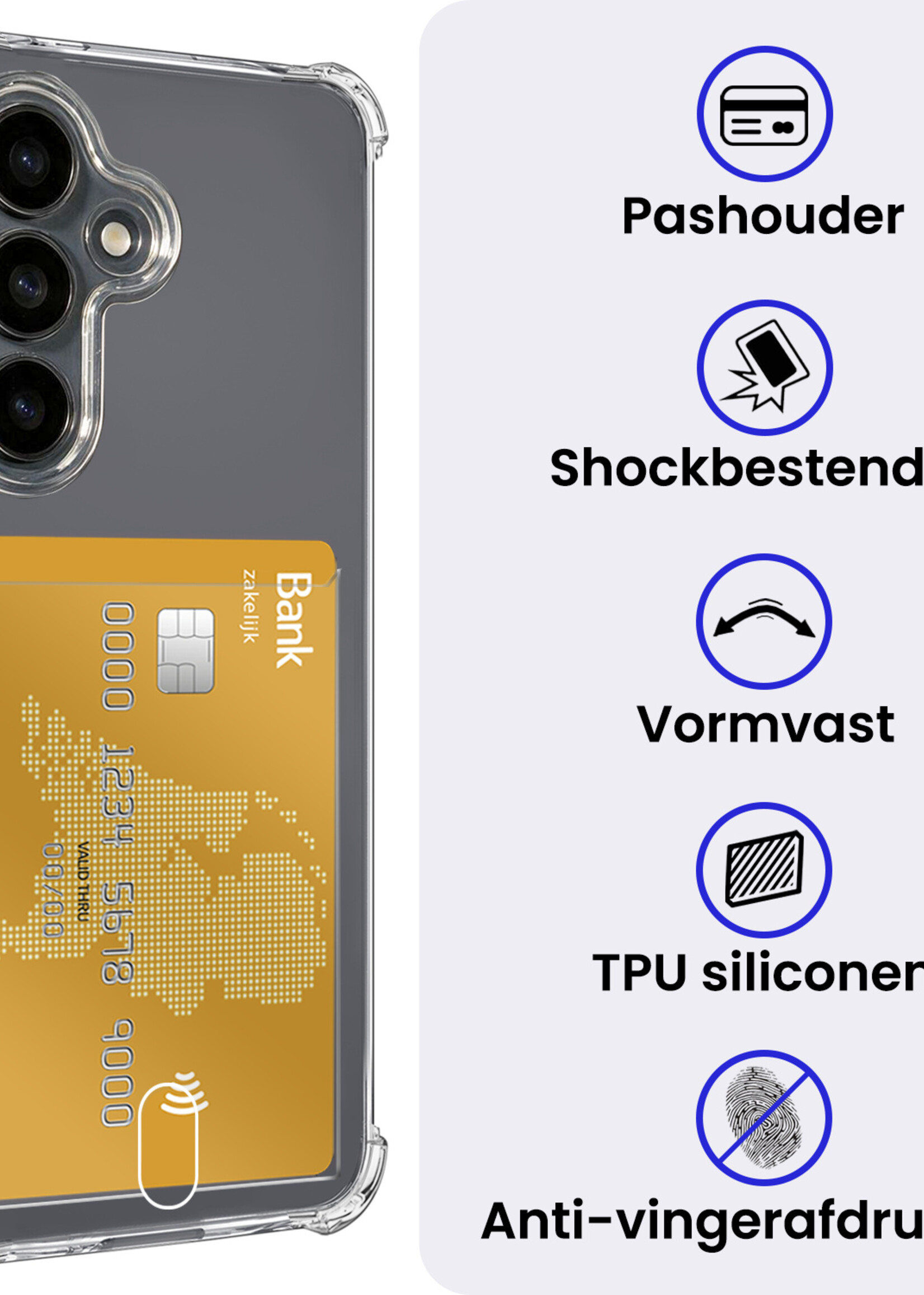 BTH BTH Samsung Galaxy S26 FE Hoesje Pashouder