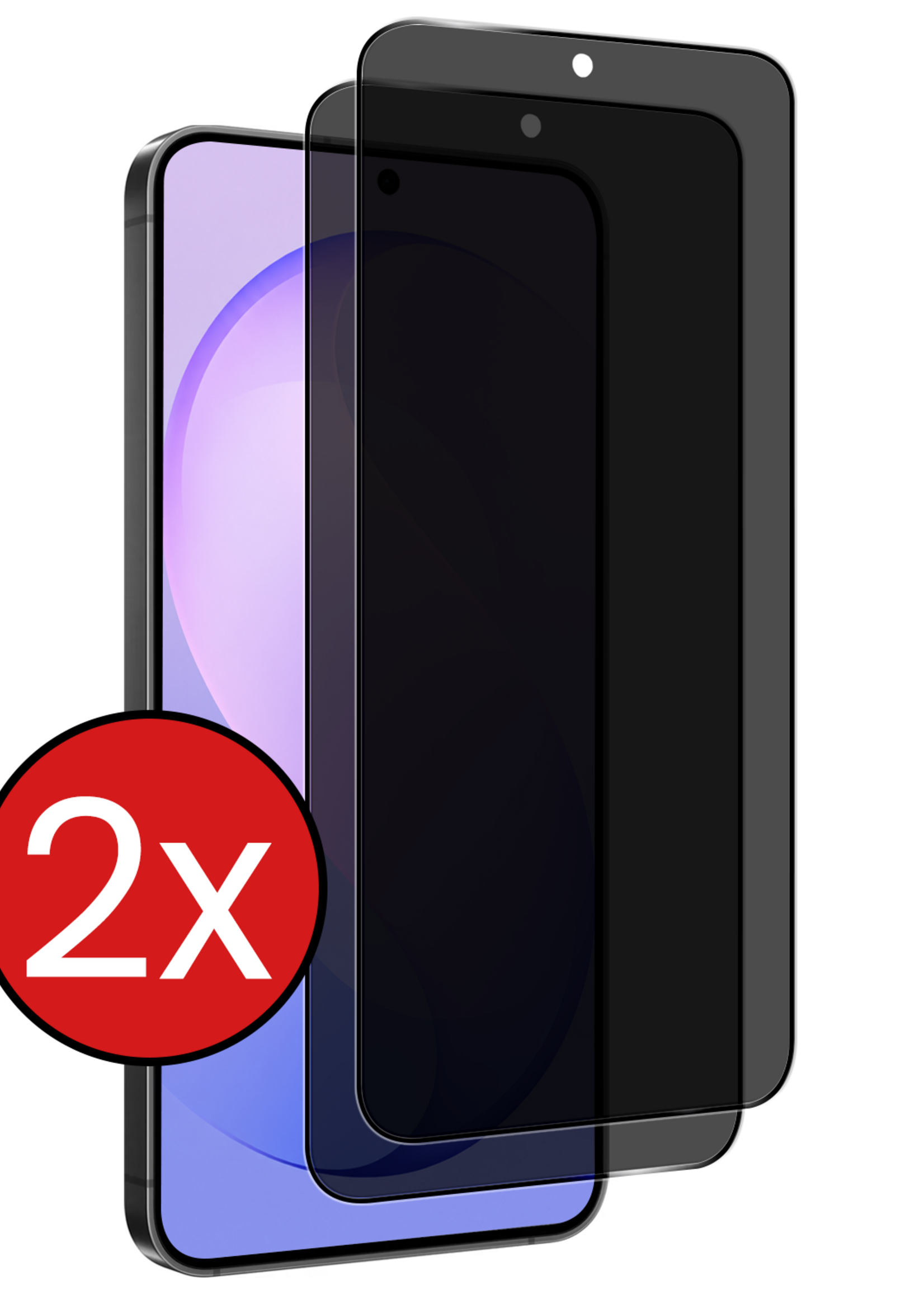 BTH BTH Samsung Galaxy S26 FE Screenprotector Glas Privacy - 2 PACK