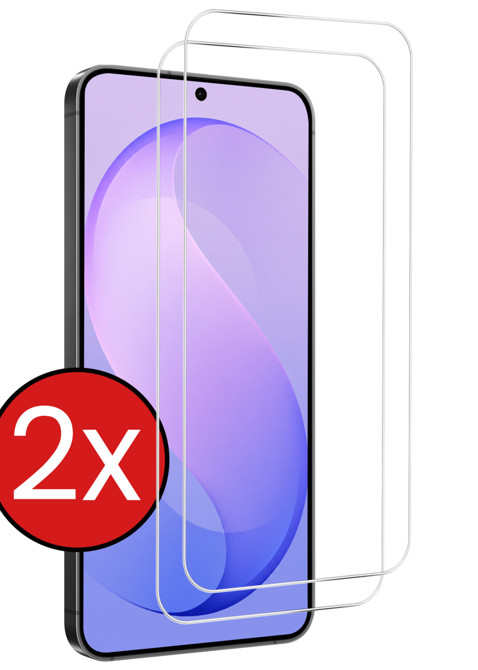 BTH BTH Samsung Galaxy S26 FE Screenprotector Glas - 2 PACK