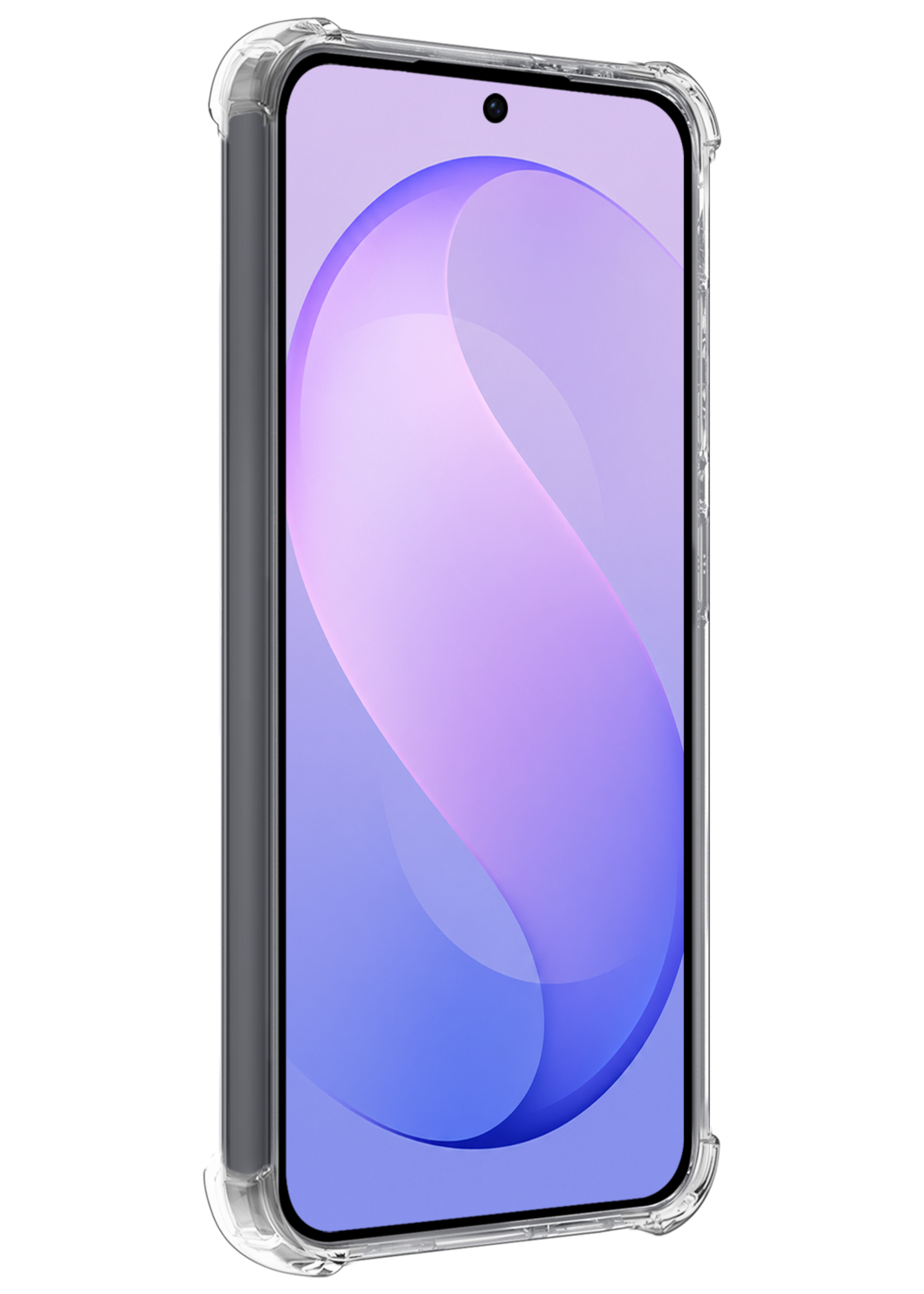 BTH BTH Samsung Galaxy S26 FE Hoesje Pashouder Met 2x Screenprotector