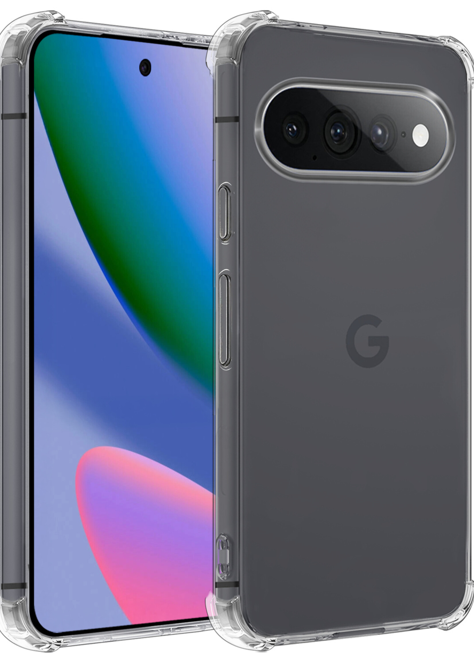 BTH BTH Google Pixel 11 Pro XL Hoesje Shockproof - Transparant