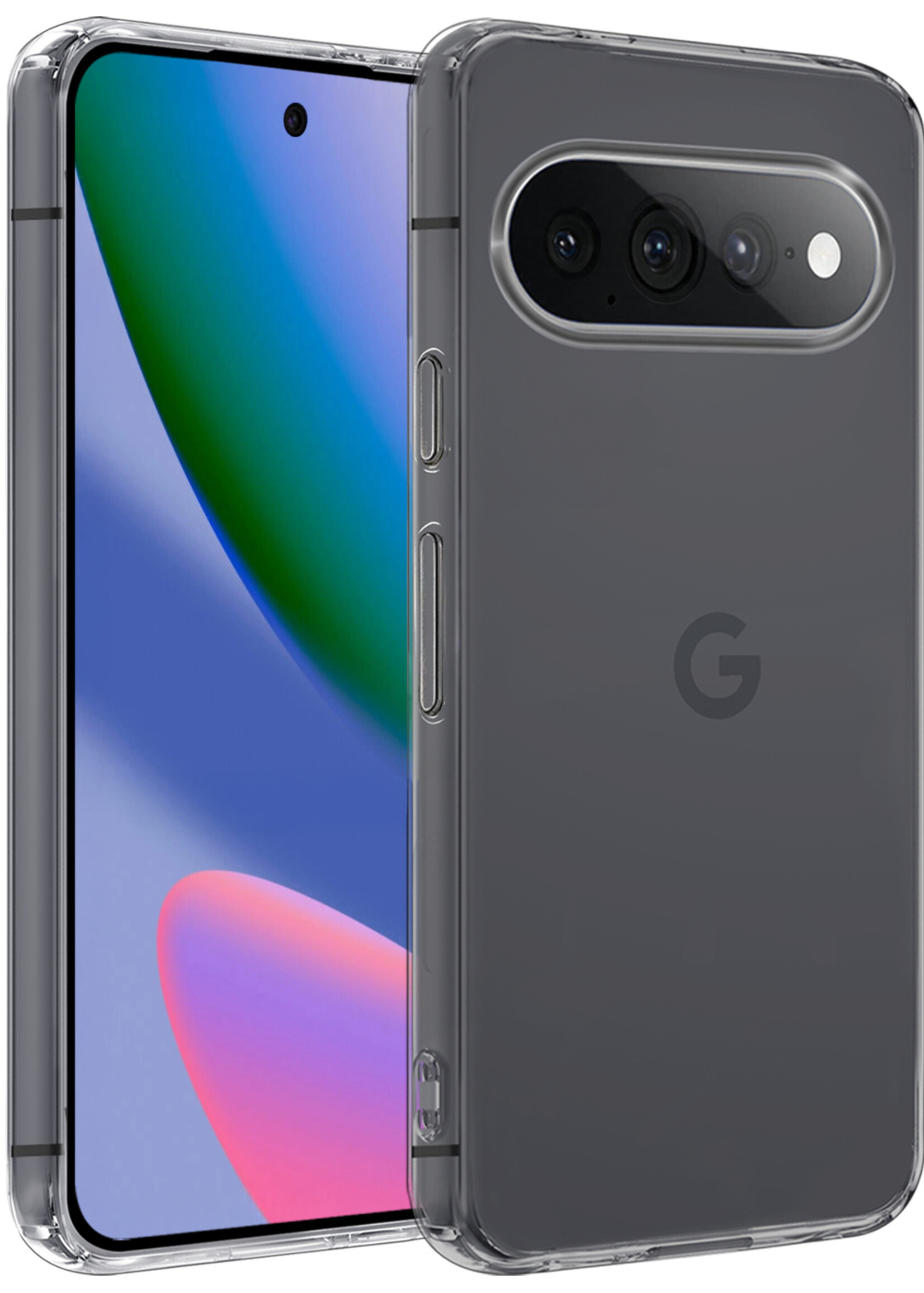 BTH BTH Google Pixel 11 Pro XL Hoesje Siliconen - Transparant