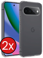 BTH BTH Google Pixel 11 Pro XL Hoesje Siliconen - Transparant - 2 PACK