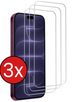 BTH BTH iPhone 18 Pro Screenprotector Glas Met Dichte Notch - 3 PACK