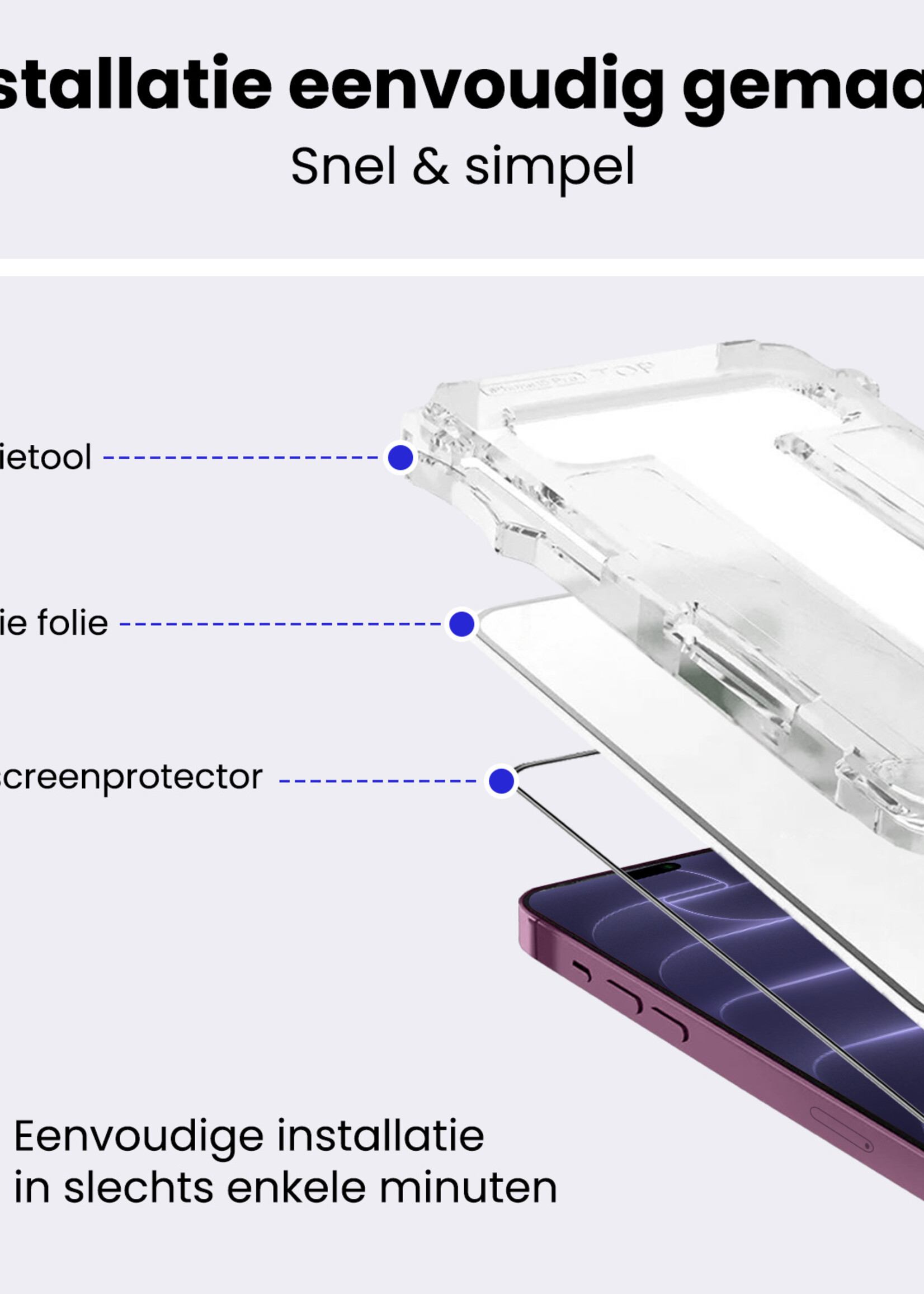 BTH BTH iPhone 18 Pro Max Hybrid Screenprotector