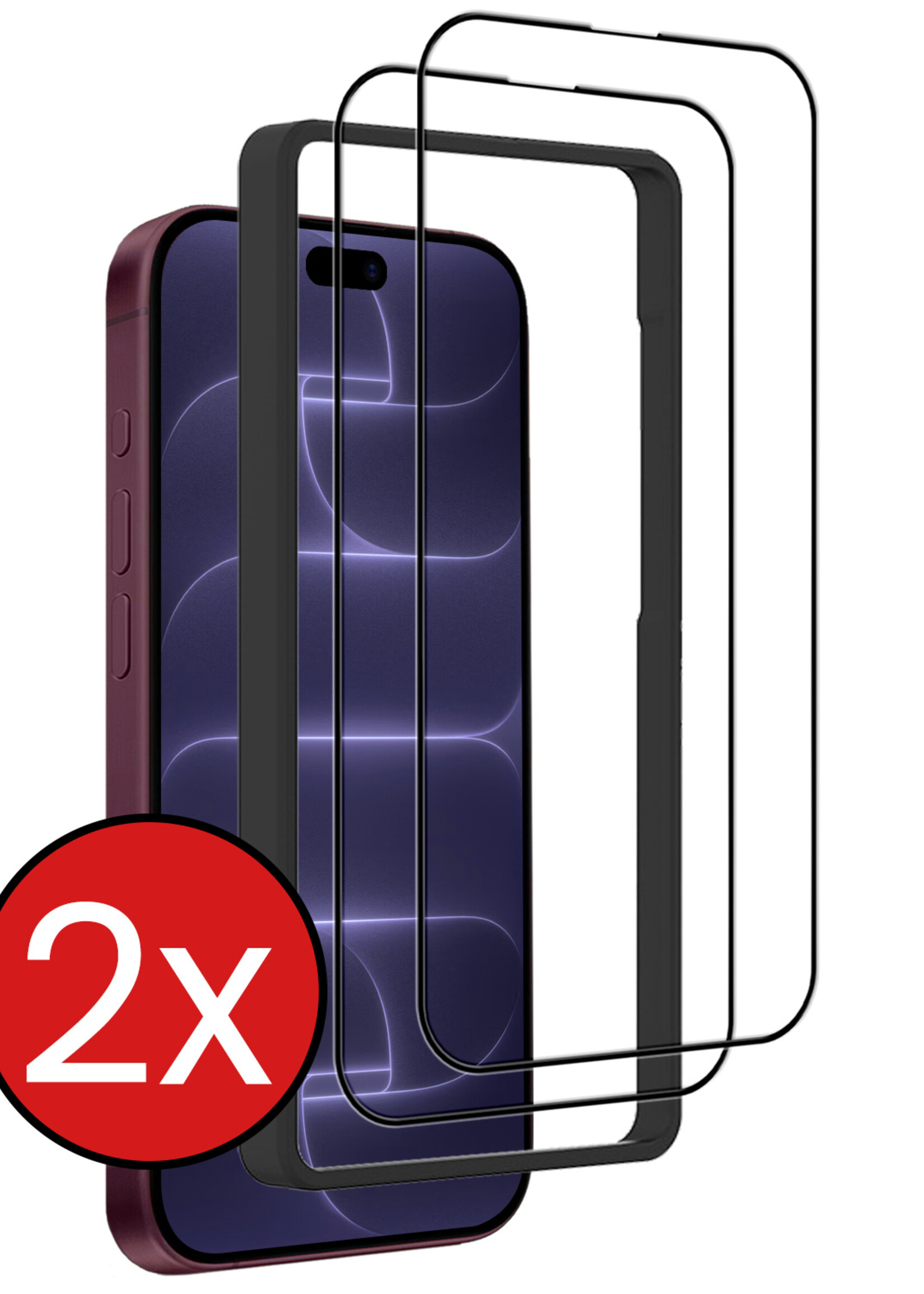 BTH BTH iPhone 18 Pro Max Screenprotector Met Installieframe - 2 PACK