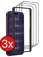 BTH BTH iPhone 18 Pro Max Screenprotector Met Installieframe - 3 PACK
