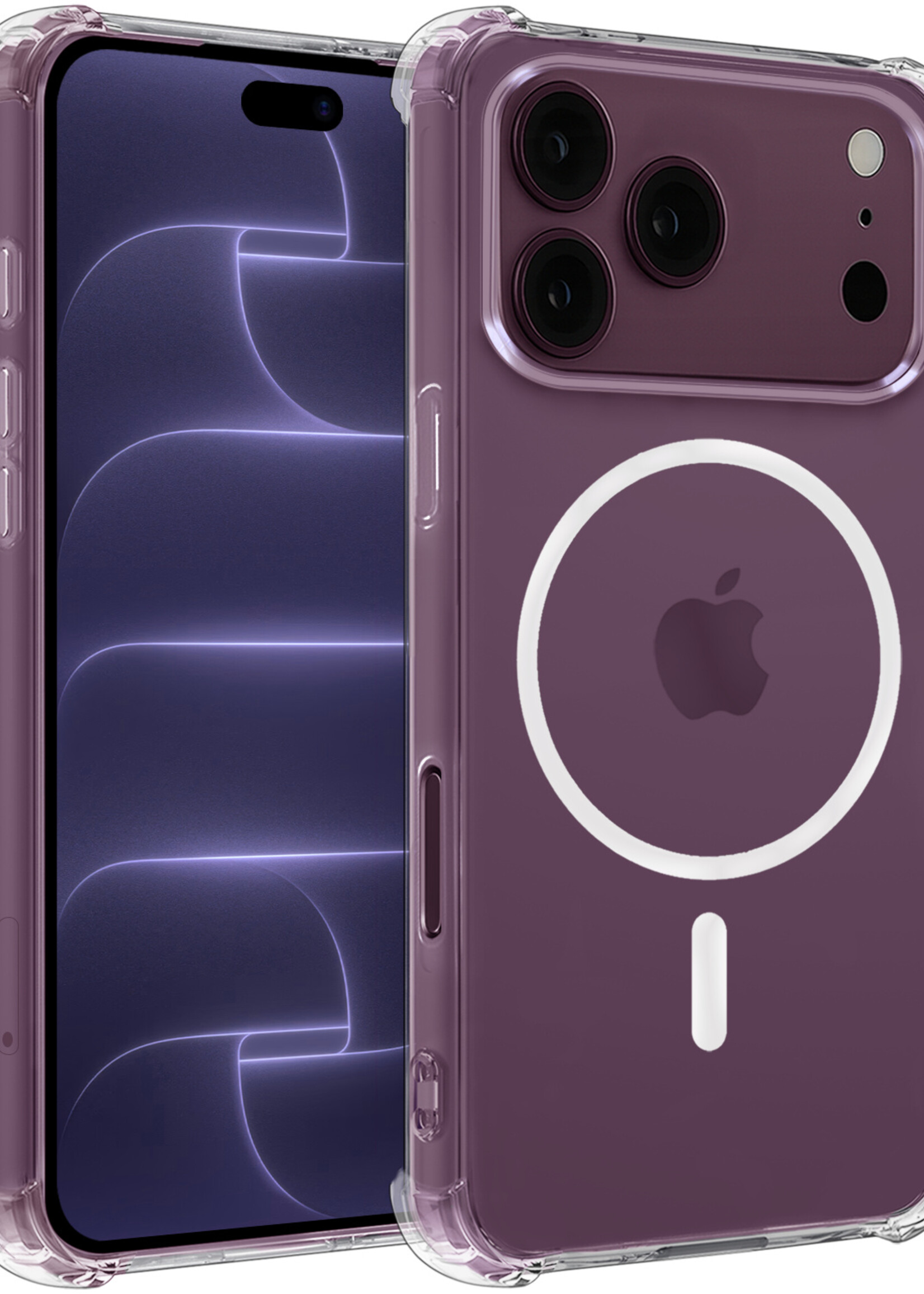 BTH BTH iPhone 18 Pro Magsafe Hoesje - Transparant