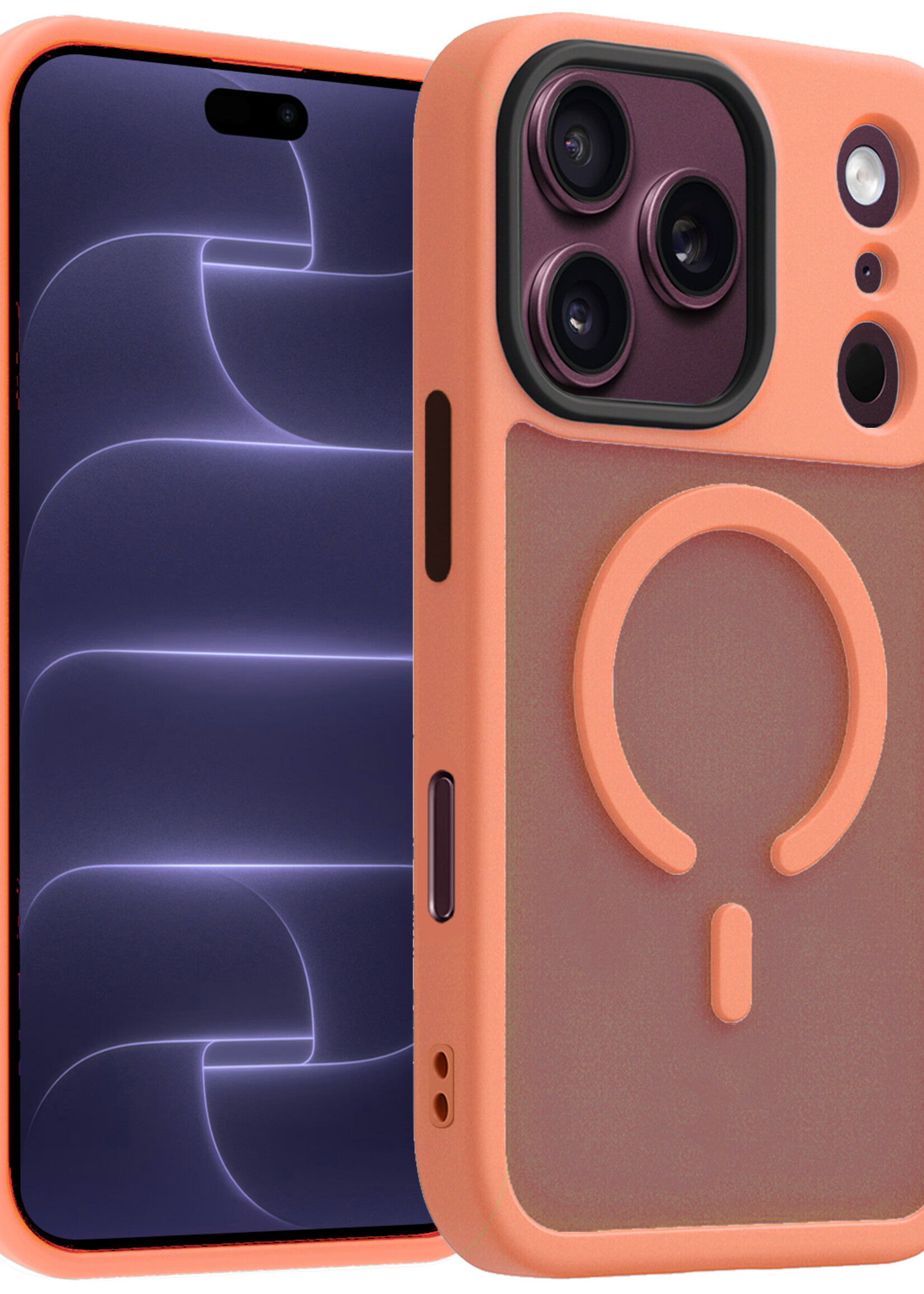BTH BTH iPhone 18 Pro Magsafe Hoesje - Perzik