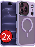 BTH BTH iPhone 18 Pro Max Magsafe Hoesje - Lila - 2 PACK