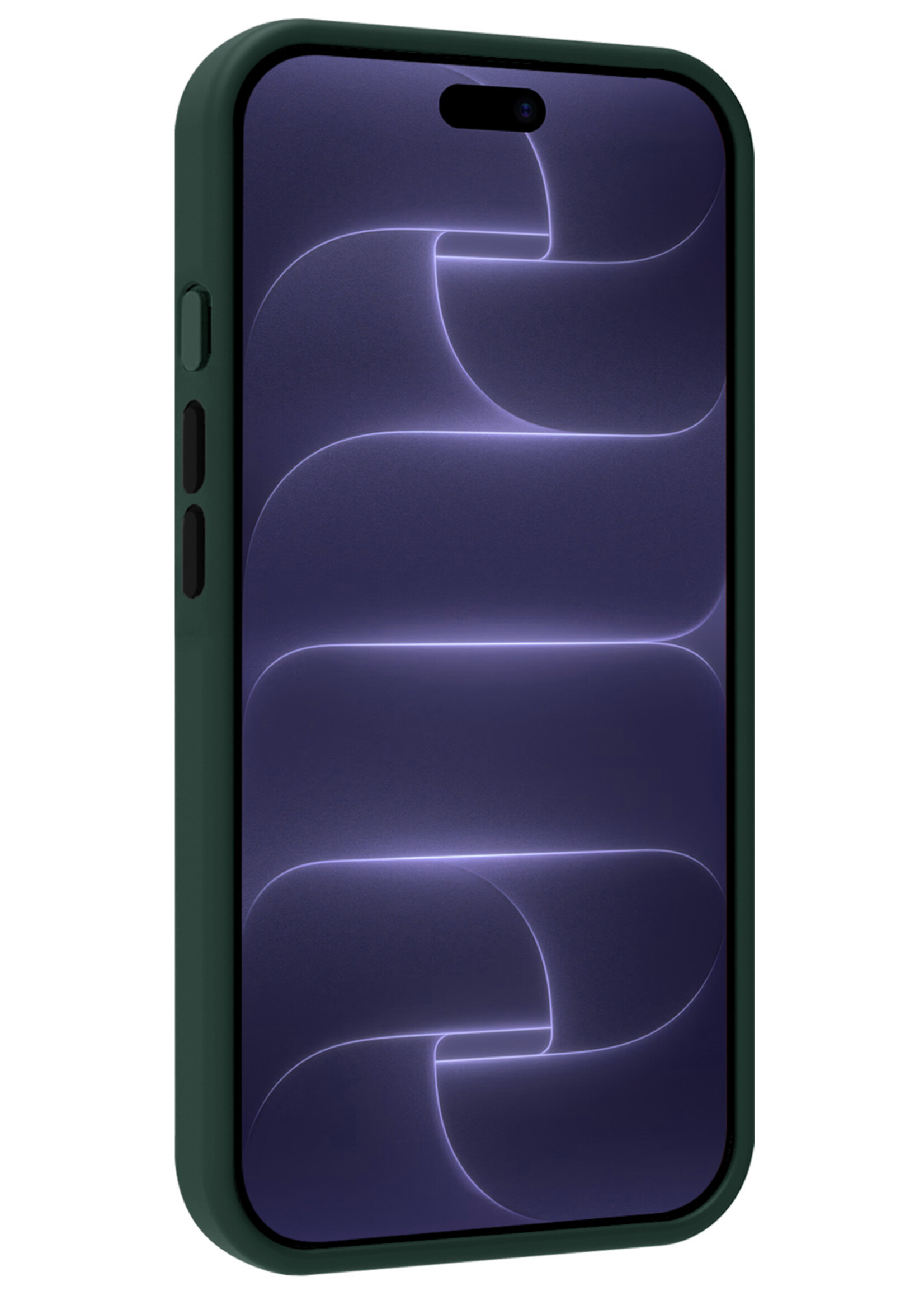 BTH BTH iPhone 18 Pro Max Magsafe Hoesje Donkergroen Met 2x Screenprotector