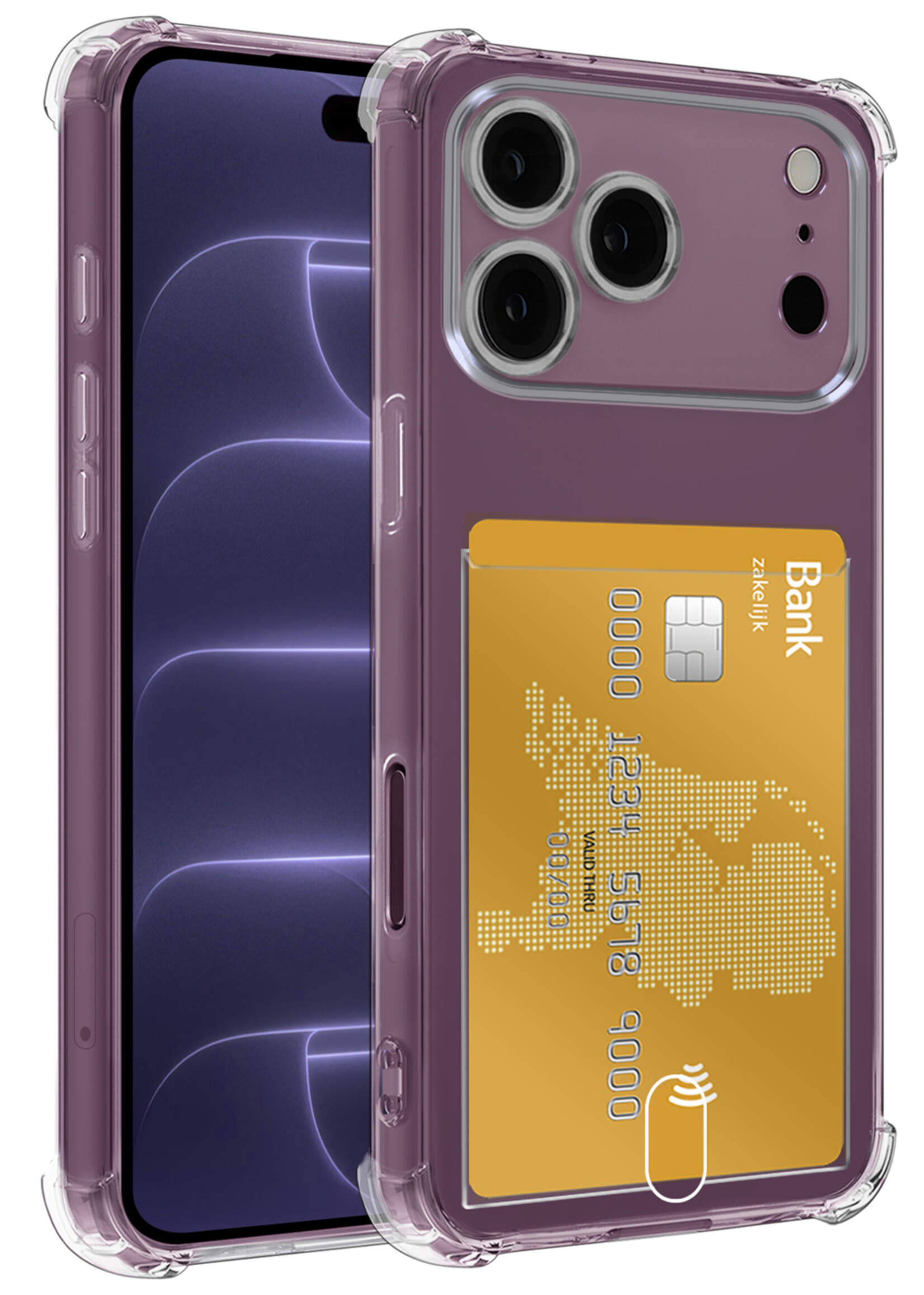 BTH BTH iPhone 18 Pro Max Hoesje Pashouder