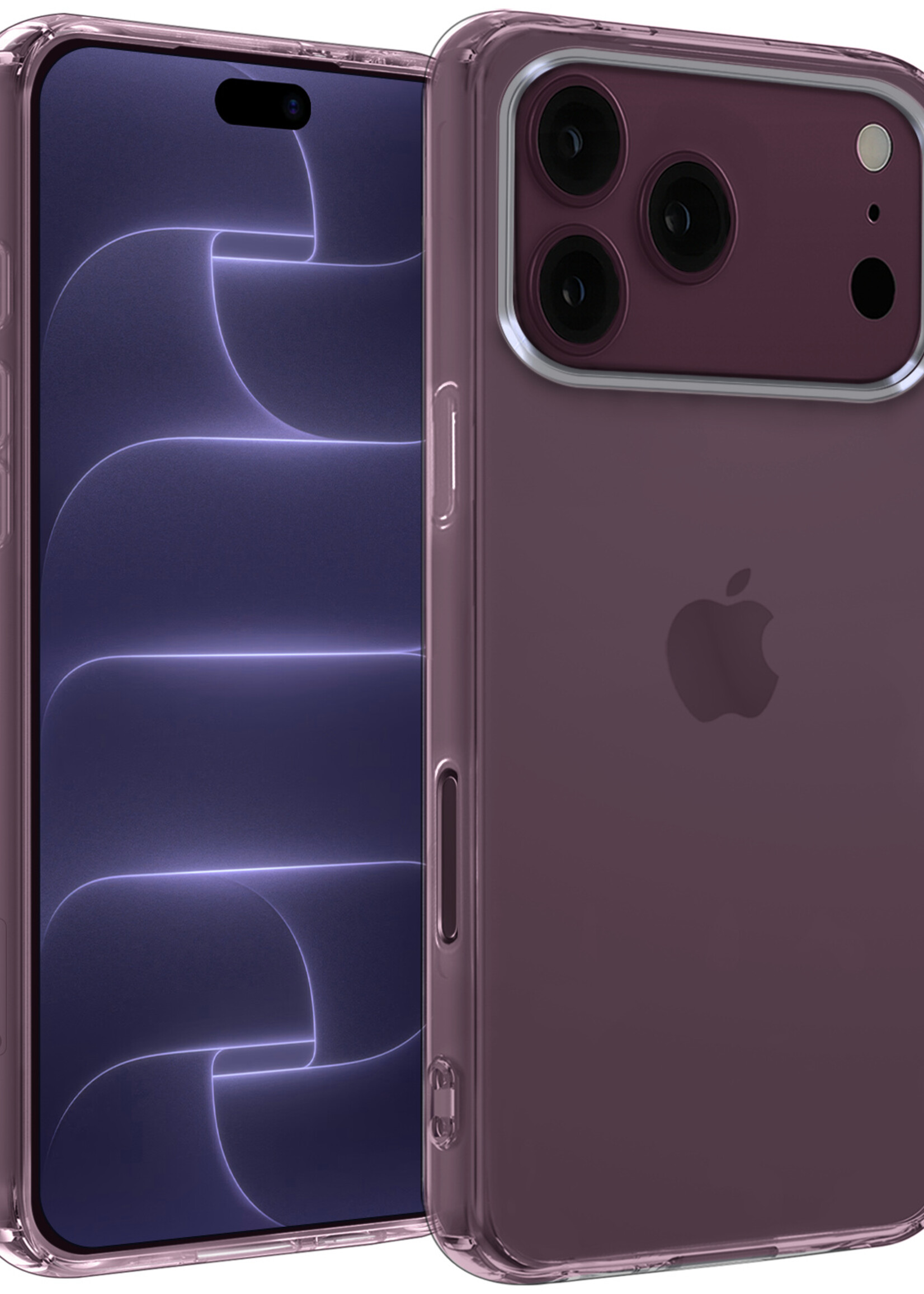 BTH BTH iPhone 18 Pro Hoesje Siliconen - Transparant