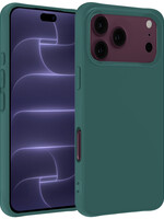 BTH BTH iPhone 18 Pro Max Hoesje Siliconen - Donkergroen