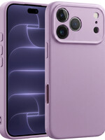 BTH BTH iPhone 18 Pro Max Hoesje Siliconen - Lila