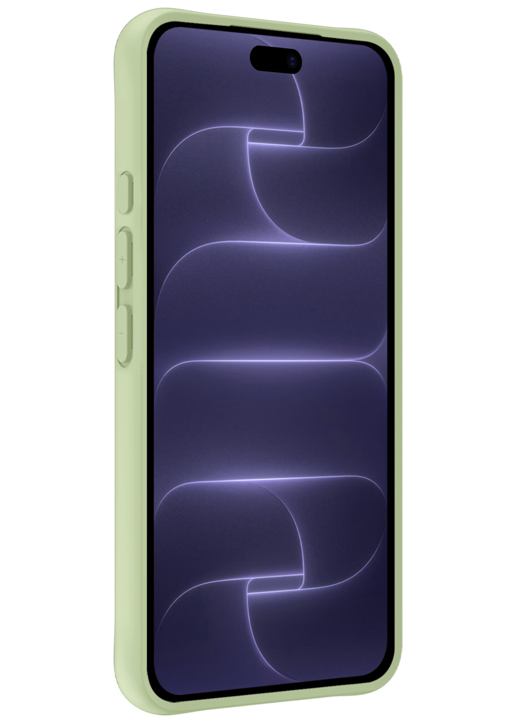 BTH BTH iPhone 18 Pro Max Hoesje Siliconen - Groen - 2 PACK