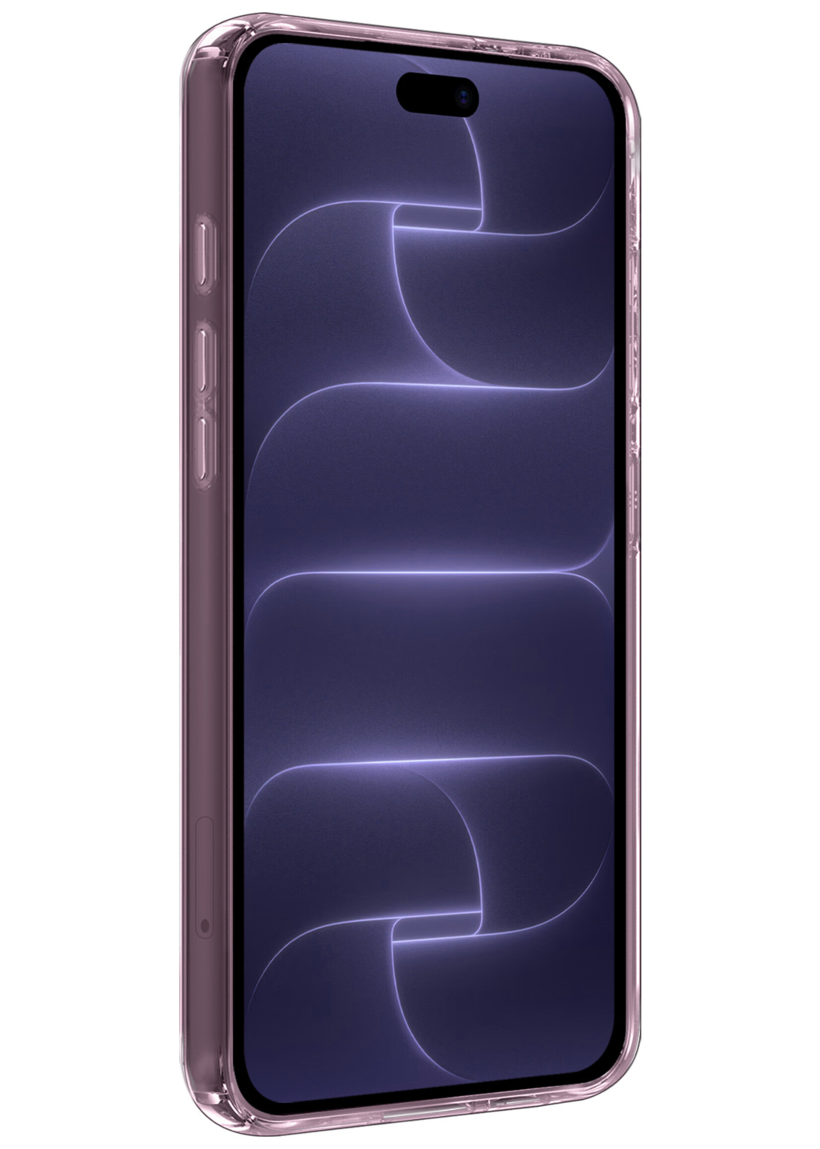 BTH BTH iPhone 18 Pro Max Hoesje Siliconen Met Screenprotector Met Dichte Notch - Transparant