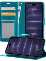 BTH BTH iPhone 18 Pro Max Hoesje Bookcase - Turquoise
