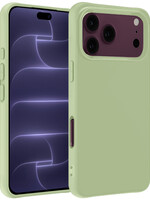 BTH BTH iPhone 18 Pro Max Hoesje Siliconen - Groen