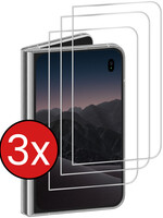BTH BTH iPhone Duo Screenprotector Glas Met Dichte Notch - 3 PACK