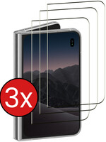 BTH BTH iPhone Duo Screenprotector Glas Full Cover 2D - 3 PACK