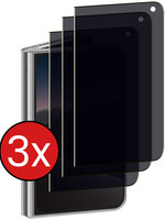 BTH BTH iPhone Duo Screenprotector Glas Privacy - 3 PACK