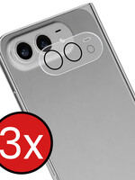 BTH BTH iPhone Duo Camera Screenprotector - 3 PACK