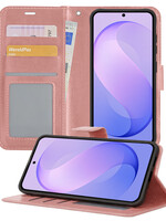 BTH BTH Samsung Galaxy S26 FE Hoesje Bookcase - Rose Goud