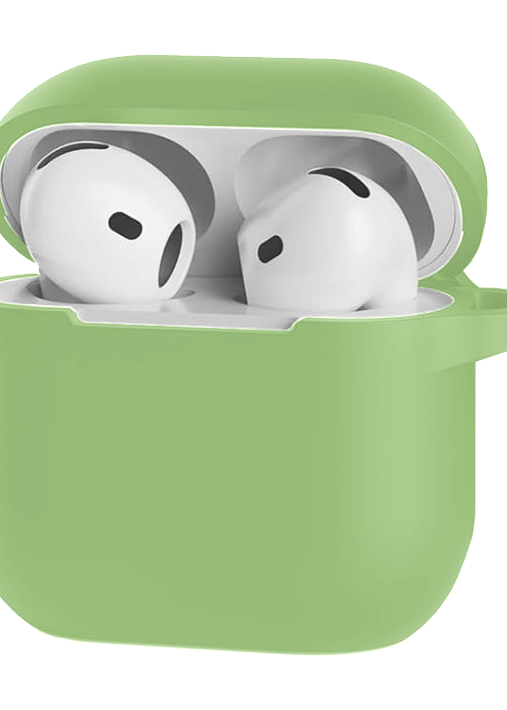 BTH BTH Siliconen Hoesje Voor Apple AirPods 5 - Groen