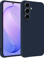 BTH BTH Samsung Galaxy S26 FE Hoesje Siliconen - Donkerblauw