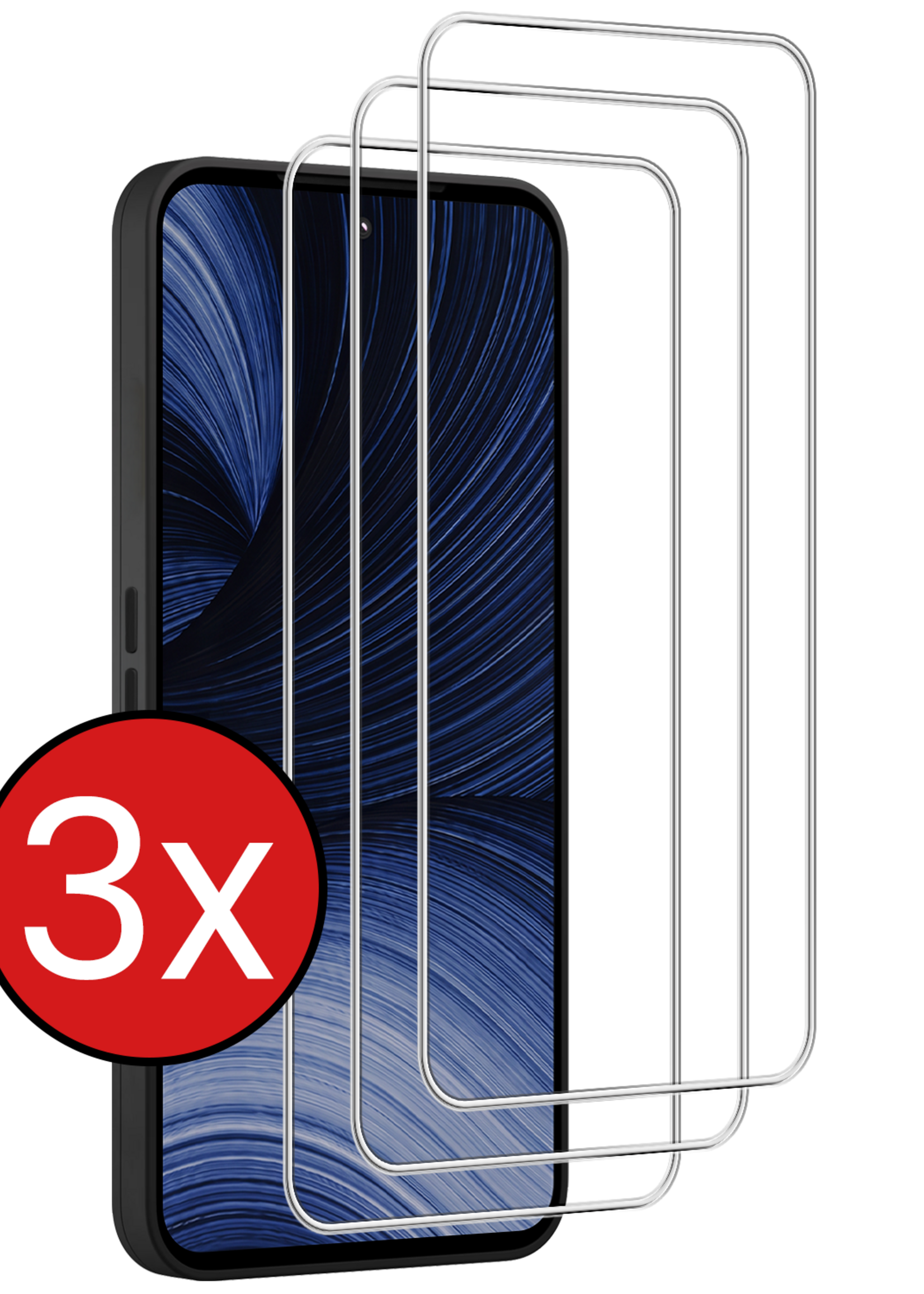 BTH BTH Fairphone Gen 6+ Screenprotector Glas - 3 PACK