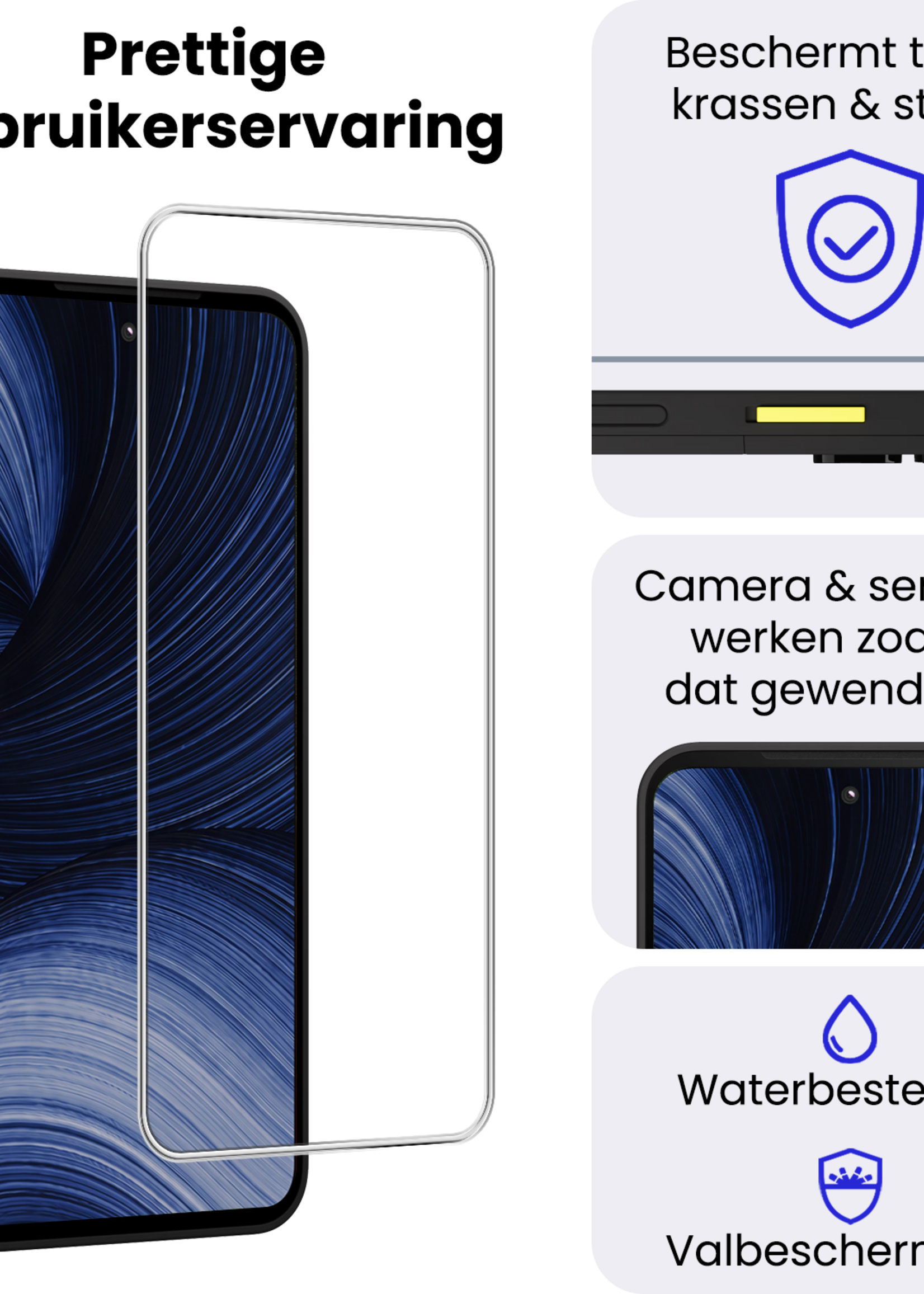 BTH BTH Fairphone Gen 6+ Screenprotector Glas - 3 PACK