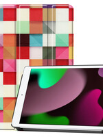 LUQ LUQ iPad 10.2 2021 hoesje - Blokken