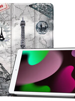 LUQ LUQ iPad 10.2 2021 hoesje - Eiffeltoren